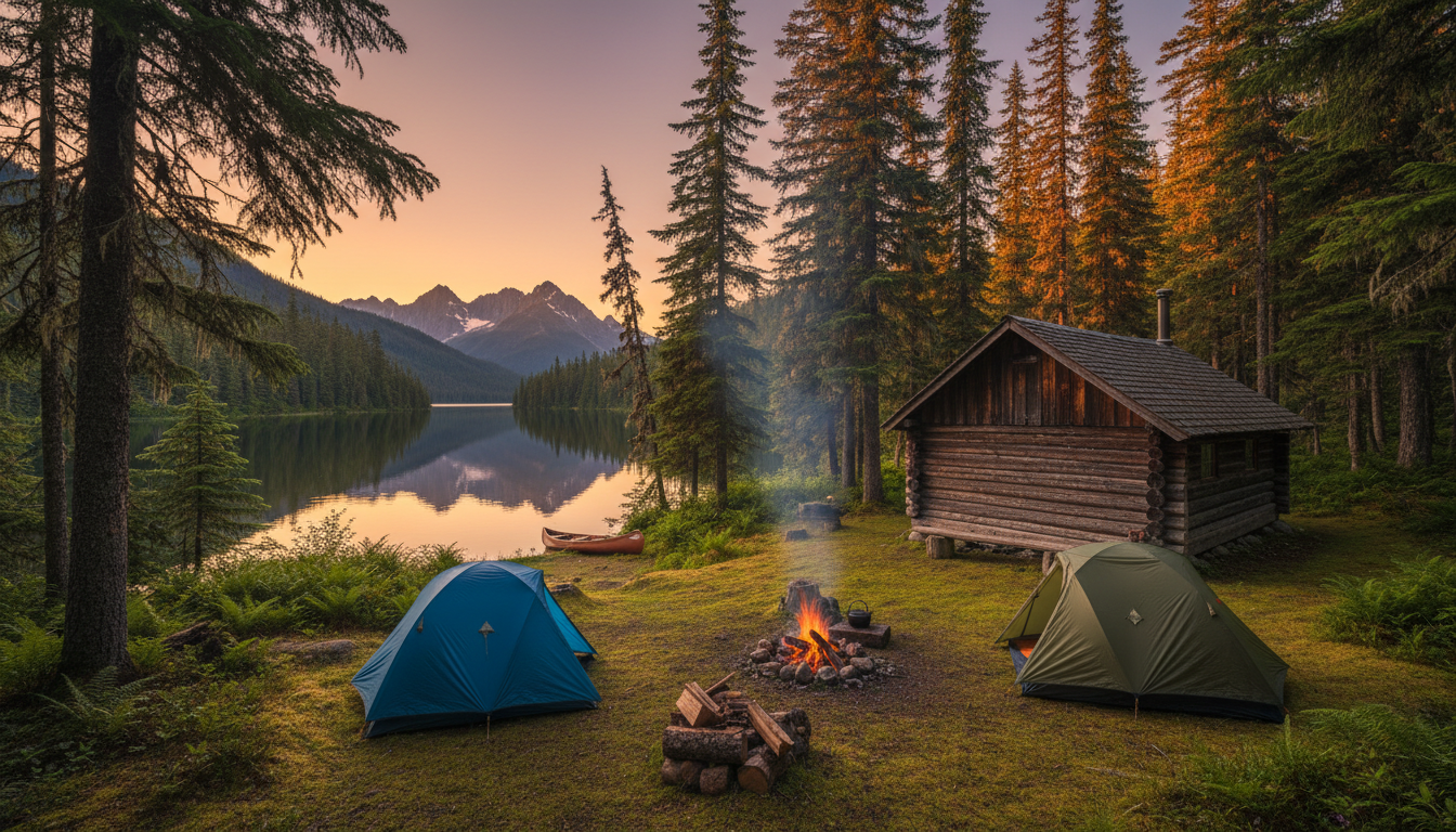 Harvey Lake Cabin | Tongass National Forest Camping Harvey Lake Cabin | Tongass National Forest Camping