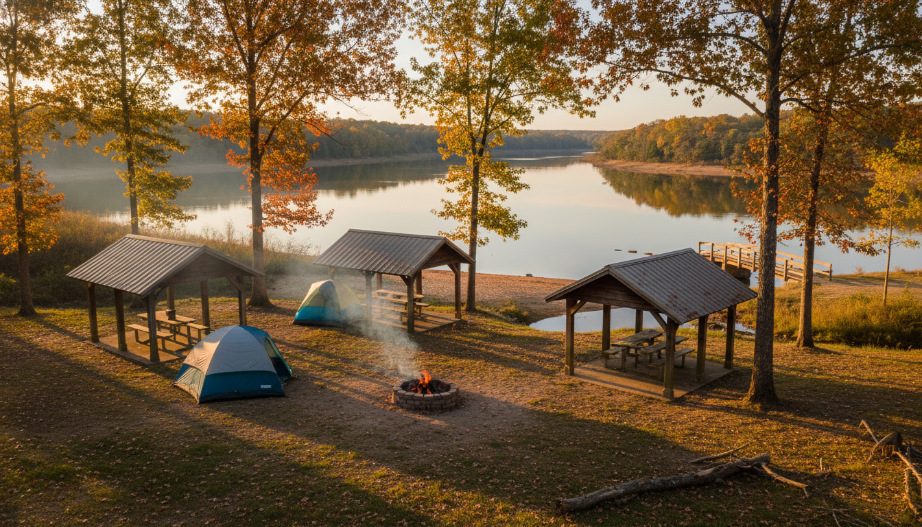 West Damsite Picnic Area Shetlers | Tennessee-Tombigbee Waterway Camping West Damsite Picnic Area Shetlers | Tennessee-Tombigbee Waterway Camping